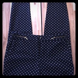 Skinny black H&M pants.